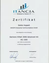 Siemens HiPath Advanced Kurs