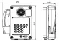 Preview: Industrie Wandtelefon IP66 und IK10 Preview: Industrie Wandtelefon IP66 und IK10