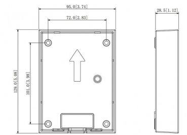 Preview: DAHUA VTM115 - Aufputzkasten
