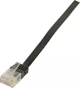 Slimline Patchkabel CAT.6 (Flachkabel mit kurzem RJ45 Stecker) 2 Meter