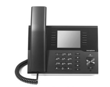 Preview: innovaphone IP222 IP Design Telefon schwarz