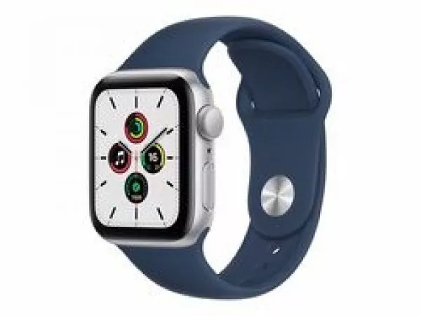 Apple Watch SE (2021) GPS 40mm Silver Alu Blue Band Apple Watch SE (2021) GPS 40mm Silver Alu Blue Band