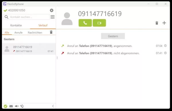 FlexSoftphone