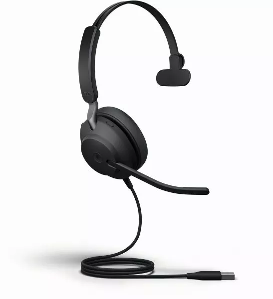 JABRA Evolve2 40 SE USB-A monaural MS black