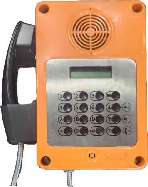 Industrie Wandtelefon IP66 und IK10