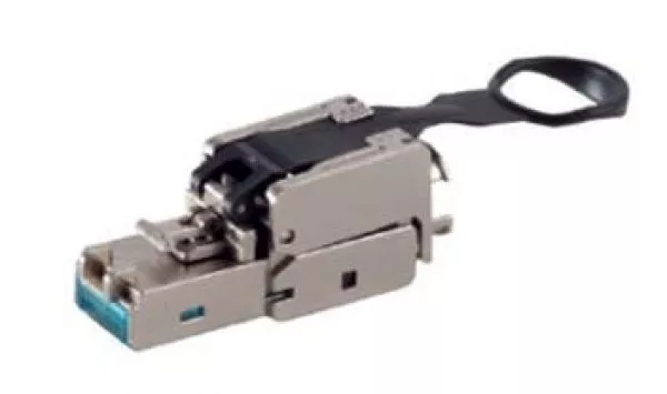 RJ-45 Stecker, werkzeuglos, EasyPull, STP, Cat. 6A