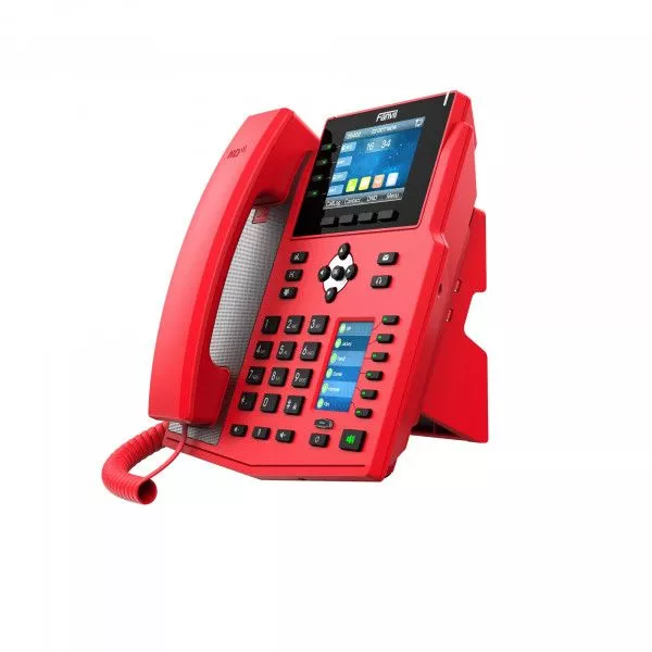 Fanvil X5U-R High-end IP Telefon, Rot