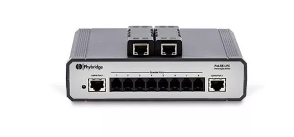 Phybridge PoLRE Switch mit 2-Adaptern